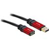 Delock USB-Verl. Delock Premium USB3.0 Typ A -> Typ A St/Bu 2,00m [82753]