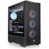 Thermaltake Case Thermaltake S380 TG ARGB Vetro temperato Midi-Tower ATX Nero [CA-11K-00M1WN-00]