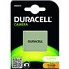 Duracell DR9618 Batteria per Fuji NP-40, 3.7 V, 650 mAh, Nero/Verde