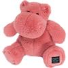 Doudou et Compagnie Histoire d'ours - Peluche Ippopotamo - Hip'Hug - Terracotta - 25 cm - Peluche morbido e carino per i Calins - Idea regalo di nascita e compleanno per ragazza e ragazzo - HIPPO - HO3099