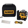 DEWALT, Laser a linea verde 3x360° ricaricabile con USB con custodia, DCLE14361GB-XJ