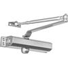 Dynasty Hardware Chiudiporta dinastia, molla di dimensione 4 del grado commerciale, alluminio spruzzato chiudiporta automatico idraulico 4000 di serie