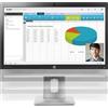 HP EliteDisplay E240c | 23.8 | argento