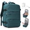 BJLFS Zaino Ryanair 40x30x20 Sottovuoto con pompa Zaino da Viaggio aereo Cabina 40x30x20 Impermeabile Bagaglio a Mano Wizzair Sottovuoto Borse da Cabina per Easyjet 45x36x20 Zaino Airback Donna