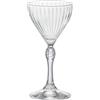 Bormioli Rocco 14 cl - America 20s Calice Nick & Nora In Vetro - Set 6 Pz