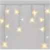 EMOS Connect System, catena di luci di Natale professionale, 3 m, 50 LED, estensione C (senza cavo di collegamento e adattatore), IP44 per interni ed esterni, effetto luce a 2 colori, bianco