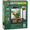 Zoo Med Repribreeze - Teca per Rettili in Alluminio anti corrosione, Gabbia in vetro per Draghi Barbuti, Iguane e Lucertole, pulizia semplice, 61X61X122 CM