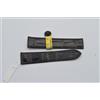Cartier Bracciale In Pelle 17Mm Chiusura A Farfalla 16Mm Nuovo 17-16 Nero Nuovo