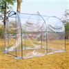 DecHome - Serra da Giardino Per Piante a Tunnel in Pvc 250x200x200 cm