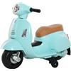 DecHome Moto Elettrica Licenza Ufficiale Vespa Batteria 6V 66.5x38x52cm 138GN370