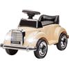 DecHome Macchina Elettrica Bambini Mercedes-Benz 18+ Mesi Beige DH37061
