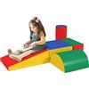 DecHome Set Costruzioni Morbide per Bambini 1-3 Anni con 5 Blocchi Multicolore