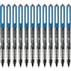 uni-ball Eye Ocean Care UB-150ROP - Penna roller nera con punta micro 0,5 mm, per scrittura, disegno, arte, artigianato e colorazione, confezione da 12