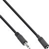 InLine 99308G - Cavo adattatore jack a 4 poli, spina 2,5 mm/presa a 4 poli 3,5 mm, 5 m