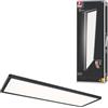 Paulmann 71003 - Pannello LED Atria Shine, 580 x 200 mm, 3 step, rettangolare, incl. 1 x 22 W, dimmerabile, bianco caldo, nero, pannello di luce in plastica, 3000 K