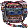 P Prettyia Borsa Donna di Lino Hippie Borse a Tracolla Borse a Spalla Hipster Messenger Bag - Multicolore