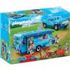 PLAYMOBIL9502 Divertimento in famiglia Pick-Up con roulotte