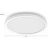 Philips Hue Aurelle Panel RD S bianco