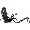 Next Level Racing Sedia Gaming F-GT Lite Formula Nero Regolabile