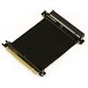 KALEA-INFORMATIQUE Scheda di espansione PCI Express di tipo riser. Connettori PCIe x16 e cavo semirigido schermato da 15 cm.