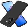 EASSGU Custodia per vivo Y36 (6.64 Inches), Cover Morbida in Silicone TPU - Nero