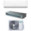 Hisense Condizionatore Climatizzatore Hisense Dual Split Inverter Hi-Comfort 7000 BTU + Canalizzato ADT 18000 BTU Con 3AMW72U4RJC Wi-Fi Optional - Comandi Inclusi