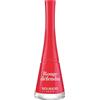 Bourjois Smalto Unghie 1 Seconde, ad Asciugatura Rapida, Effetto Manicure Professionale a Lunga Durata, 9 ml, Rouge Defendu