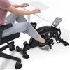 Capital Sports Cyclette Professionale da Casa, Pedaliera Riabilitazione, Mini Cyclette Pieghevole con 8 Livelli di Resistenza, Con App e Bluetooth