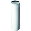 FF FF FF Elemento Lineare Tubo rigido MF Ø125 mm L50 cm PPS colore Bianco con Guarnizione