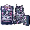 McNeill Ergo Compacto Schoolbag Set 5-teilig In The Garden