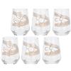 THUN - Set 6 bicchieri in vetro, Elegance - Vetro sodico calcico, 390ML