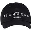 John Richmond Cappello John Richmond con logo in ricamo