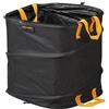 Fiskars Sacco da Giardino, Capacità: 73 Litri, Altezza: 46 cm | Nero/Arancione, 1028371