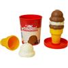 Casdon barattolo gelati giocattolo ufficiale Algida - Vaniglia e cioccolato | Set "prepara e servi" per bambini dai 2 anni in su