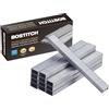 Bostitch Punti metallici standard di alta qualità, confezione da 5000, in acciaio al carbonio, punte a scalpello