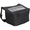 Generisch Borsa per manubrio - 12 x 21 x 13 cm | Manubrio impermeabile per moto con supporto per telefono touch screen | Borsa per attrezzi universale per moto, scooter, touring, nero