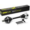 RIDEX PLUS 13D0034P Semiasse Anteriore Sinistra Anteriore Destra Compatibilità con VW Golf VII Hatchback 5G1, BQ1, BE1, BE2