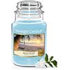 Yankee Candle Scented Candle | Candela in giara grande della Fuga al Mare | Candele a lunga combustione: fino a 150 ore | Regali perfetti per le donne