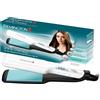 Remington Piastra per Capelli Larga - Shine Therapy: Rivestimento Ceramico con ingredienti microattivi per maggiore brillantezza - Olio di argan marocchino e vitamina E, Display LCD, 150-230°C, S8550