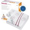 Beurer Ub 90, Coprimaterasso Termico, Scaldaletto Singolo, Riscaldamento Rapido E 2 Zone Di Temperatura Regolabili In 9 Livelli Cad, Bianco, 150 x 80 x 0.1 cm; 1.3 Kg