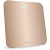 Rowenta Classic 2.0, Bilancia con Schermo Invisibile LED Facile da Leggere, Capacità 180kg, Design Moderno e Funzioni Intelligenti, AutoAccensione e Spegnimento Automatico, Colore Dune Metal, BS1900V0