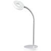 RL LIVE YOUR LIGHT Reality R52411101 Rennes Lampada Tavolo, 1xSMD, 4 W LED, Bianco, 11.5x40x18 cm