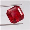 AAA Naturale Mozambico Sangue Rosso Rubino Taglio Asscher Loose Gemma 6x6 MM