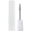 Morain Punta da trapano per unghie a forma di cono da 3/32 Frese per Manicure Nail Art Ruota Burr Trapano Elettrico Accessorio Cuticola Punte da Trapano Per Unghie Sottile Tapered-ball Rotondo