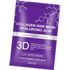 Generic Maschera per capelli al collagene 3D, balsamo intensivo con acido ialuronico, idrata, dona setosità e lucentezza naturale, nutre e leviga l'effetto crespo per capelli morbidi e setosi