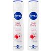 Nivea Deodorante Spray Fresh Cherry, Protezione 72H, Azione Antitraspirante, Profumo alla Ciliegia, 150 ml (2)