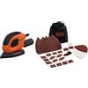 Black & Decker Levigatrice Mouse con 15 accessori e softbag BLACK+DECKER BEW230BC