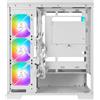 AZZA PC Gaming Gehäuse Midi Cove 570W USB 2/3 type C White