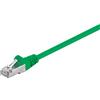 Goobay 80 cavi patch Goobay 68046 CAT 5e, SF/UTP, verde, 5 m - Conduttore in alluminio rivestito in rame (CCA)