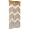 vidaXL Tenda porta anti-insetti Multicolore 200 x 100 cm Bambù